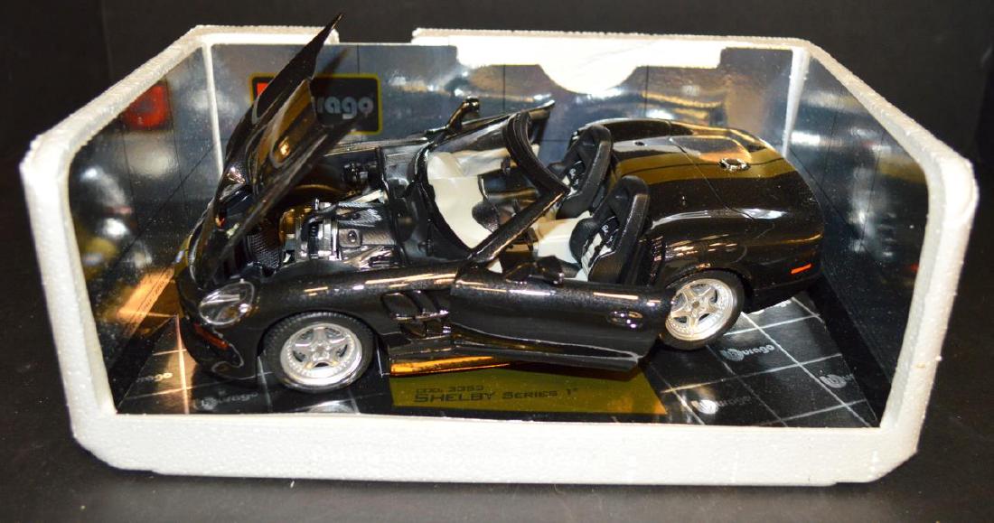 2 Die Cast Metal Cars: Shelby 1 & 1965 Mustang (1 of 10)