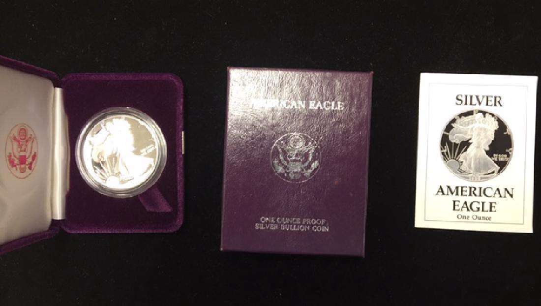 1986 Proof Silver American Eagle w/ OGP (1 of 1)