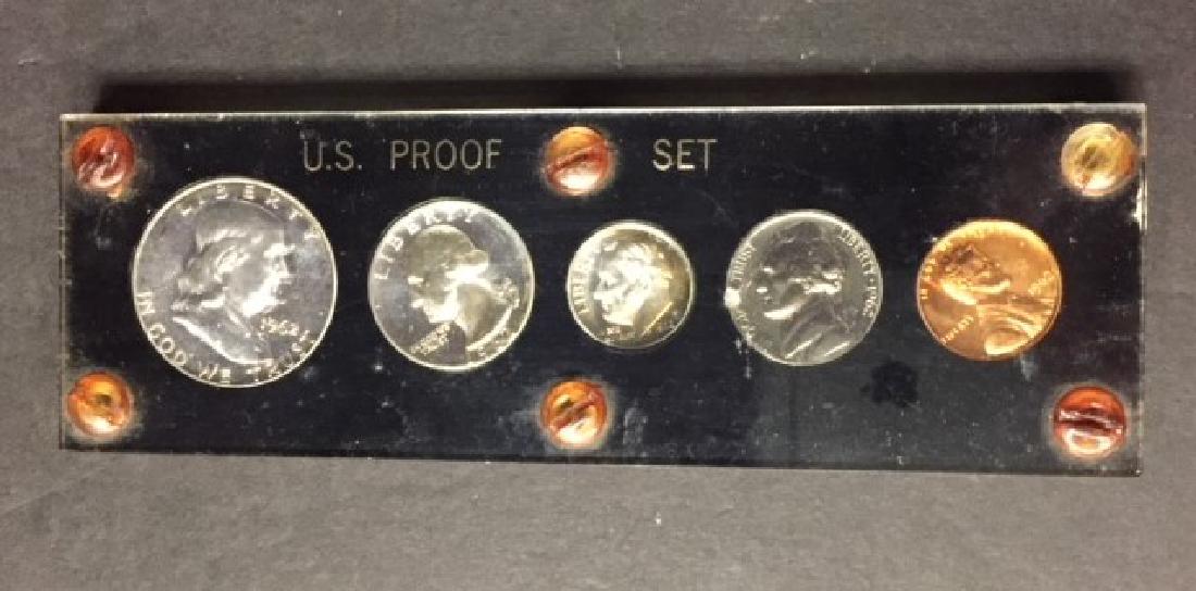 1962 US Silver Proof Set with Franklin Half (1 of 4)