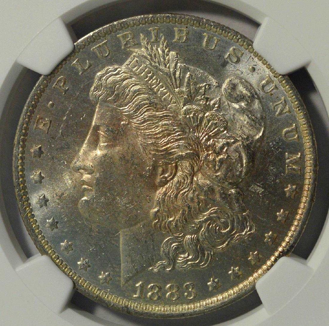 1883-O Morgan Silver Dollar NGC MS 62 (1 of 3)
