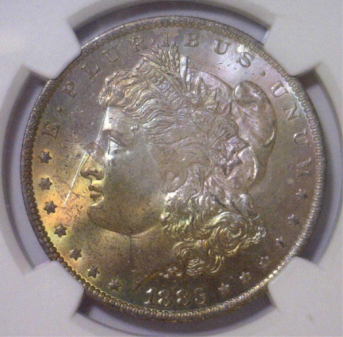 1883-O Morgan Silver Dollar NGC MS64+ (1 of 3)