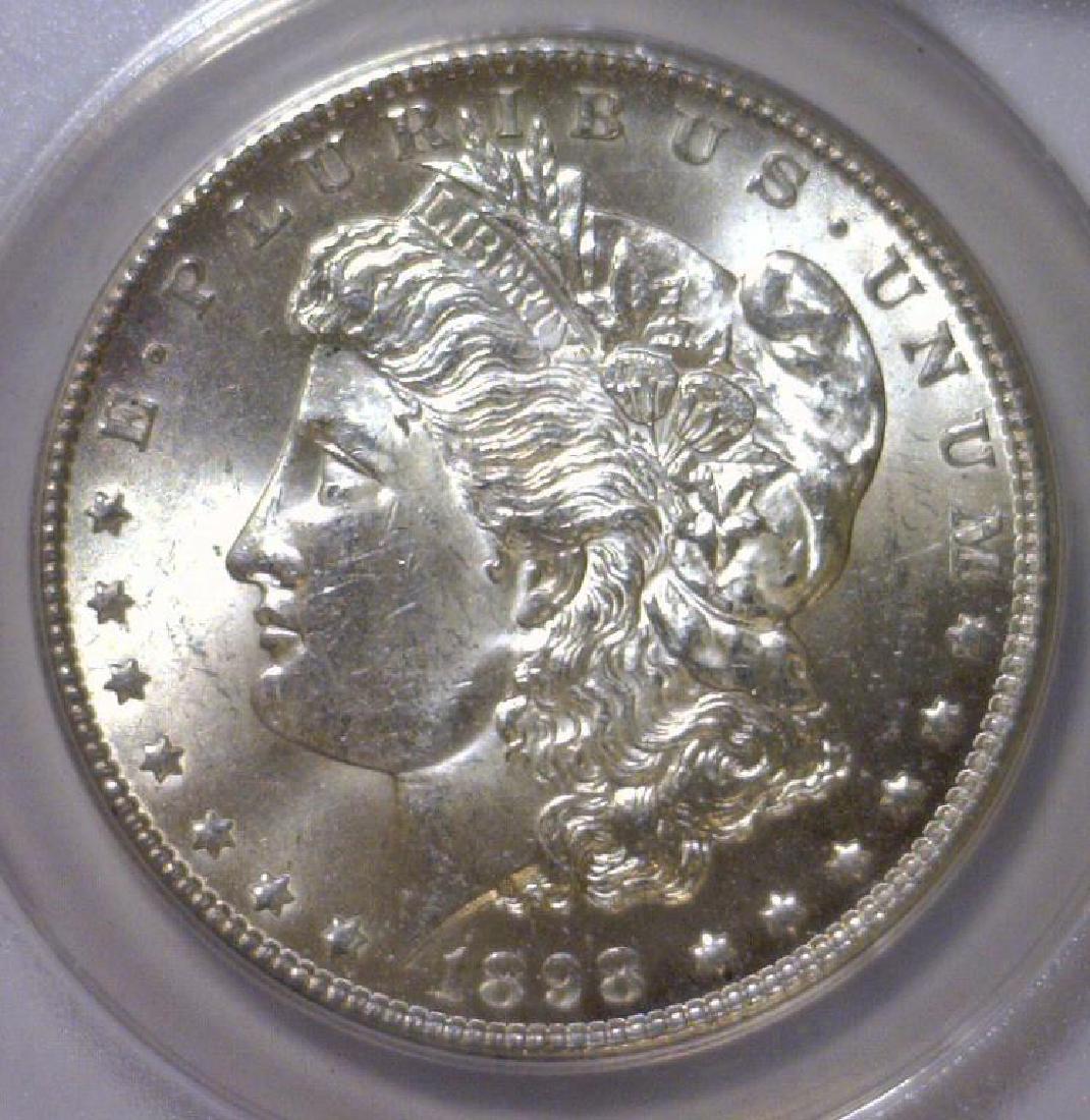 1898-O Morgan Silver Dollar ANACS MS63 (1 of 3)