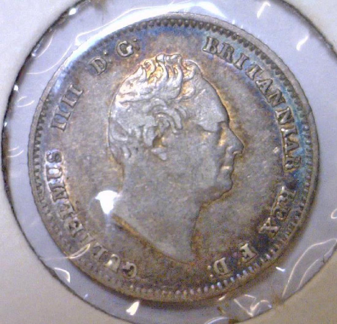 1837 Silver 4 Pence Great Britain KM#723 VF (1 of 3)