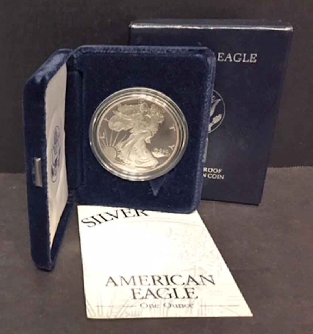 1994 Silver American Eagle Proof with Box & COA (1 of 3)