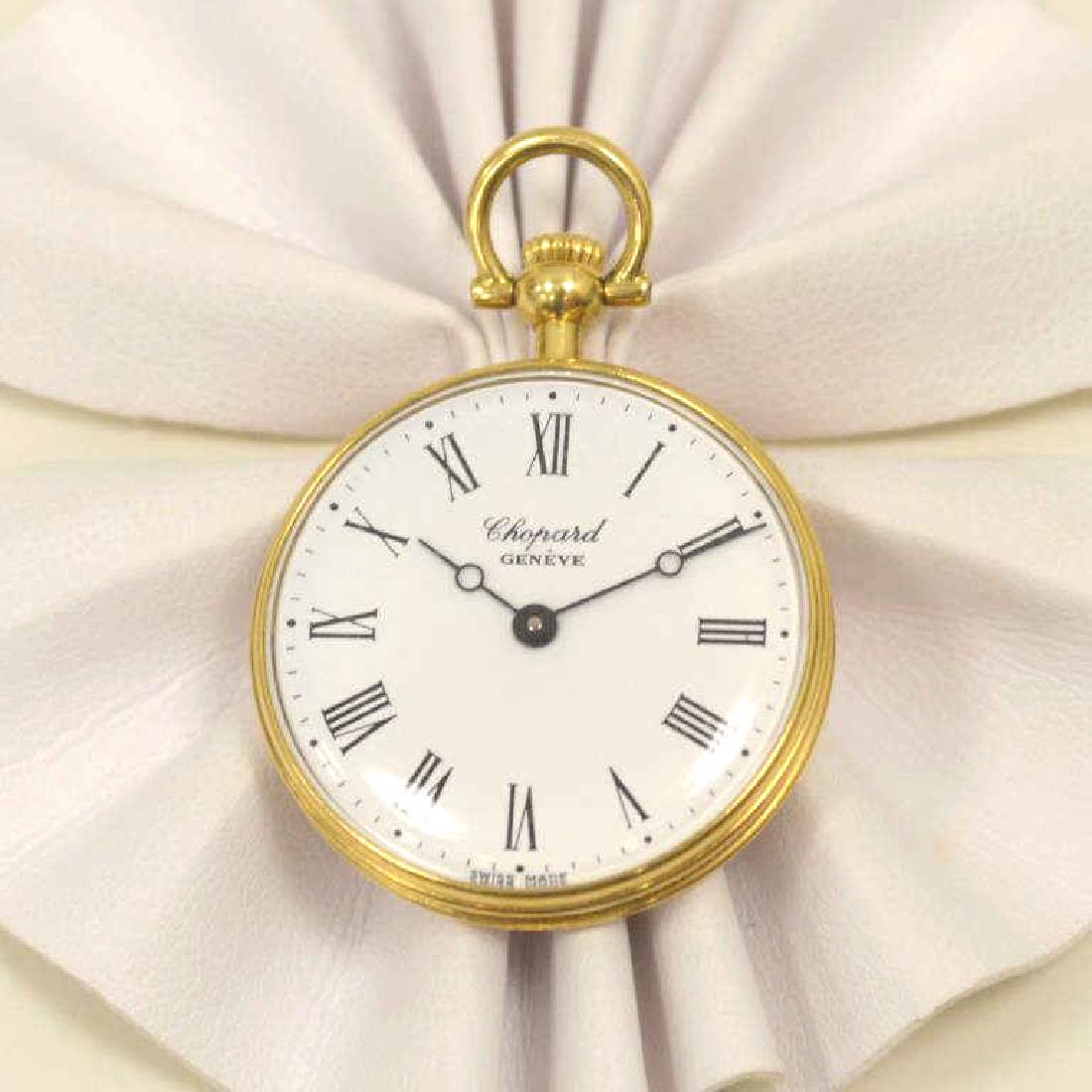 18kt yellow gold Chopard pocket watch (1 of 5)