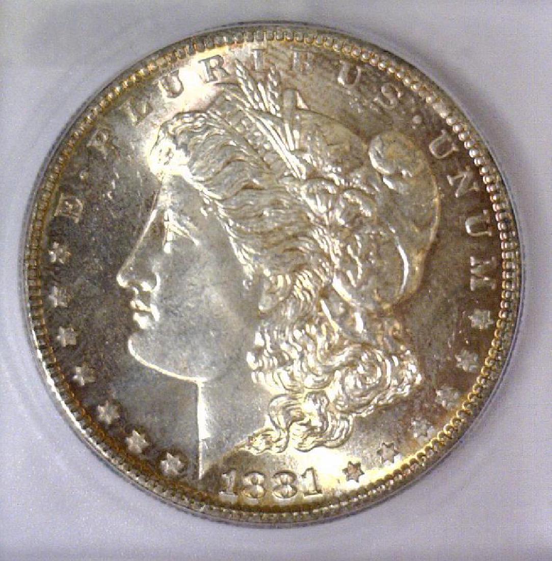 1881-S Morgan Silver Dollar ICG MS-65 (1 of 3)
