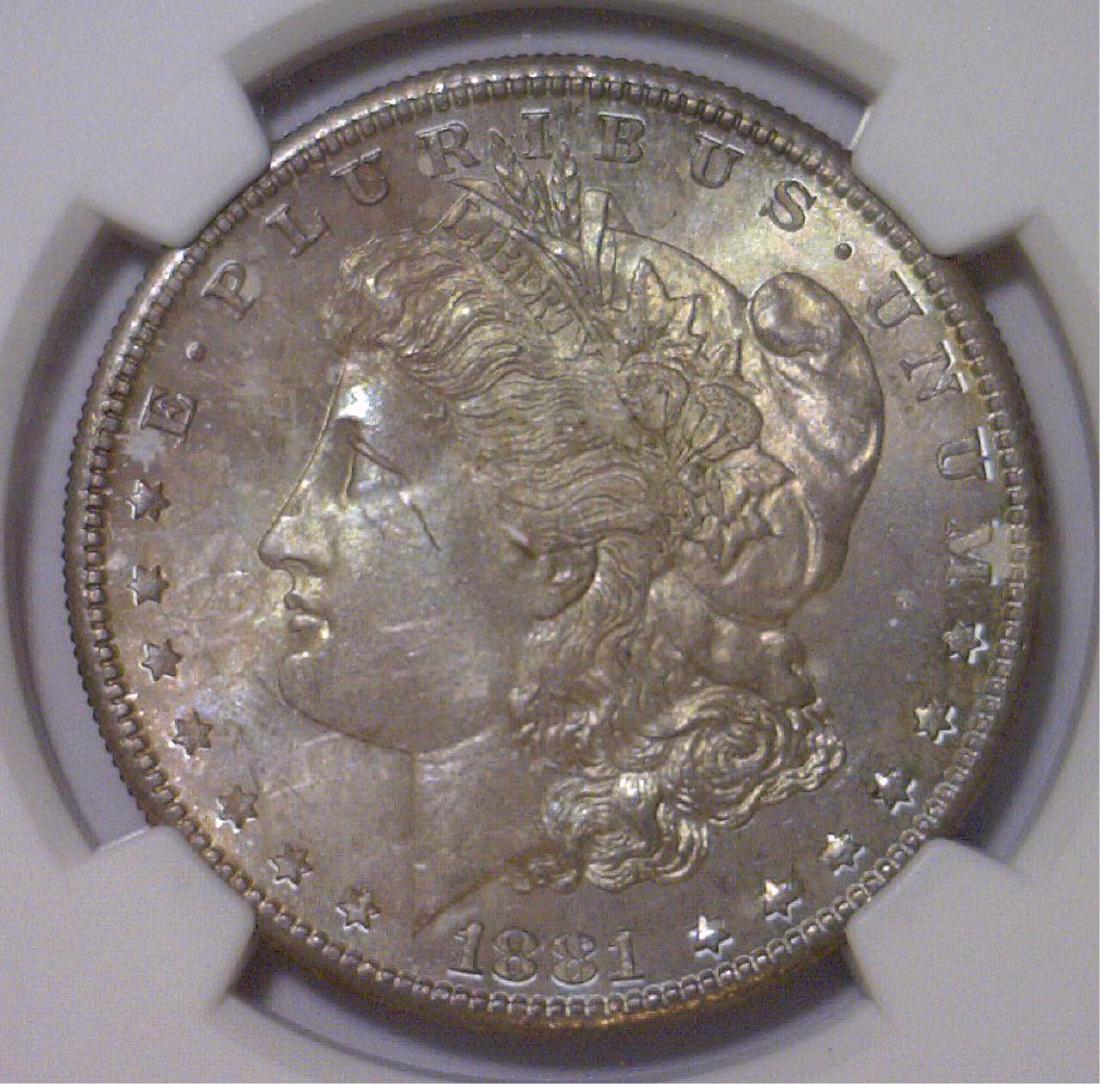 1881-S Morgan Silver Dollar NGC MS66 (1 of 3)