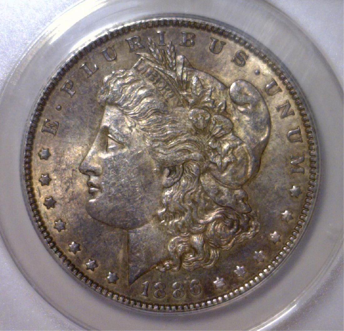 1886 Morgan Silver Dollar ANACS AU58 (1 of 3)