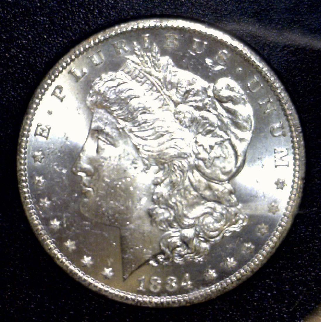 1884-CC Morgan Silver GSA $1 BU Uncirculated UNC (1 of 3)