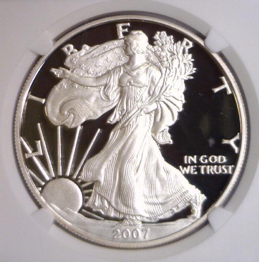 2007 W Proof Silver American Eagle NGC PF69 UCAM (1 of 3)