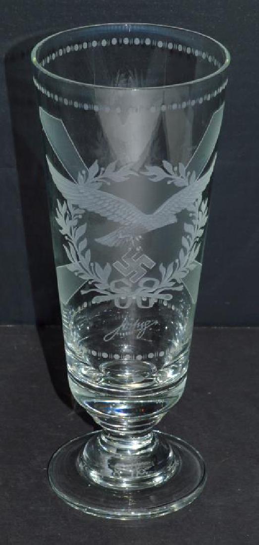 1940 Signed Hermann Göring Glass Berlin (1 of 4)