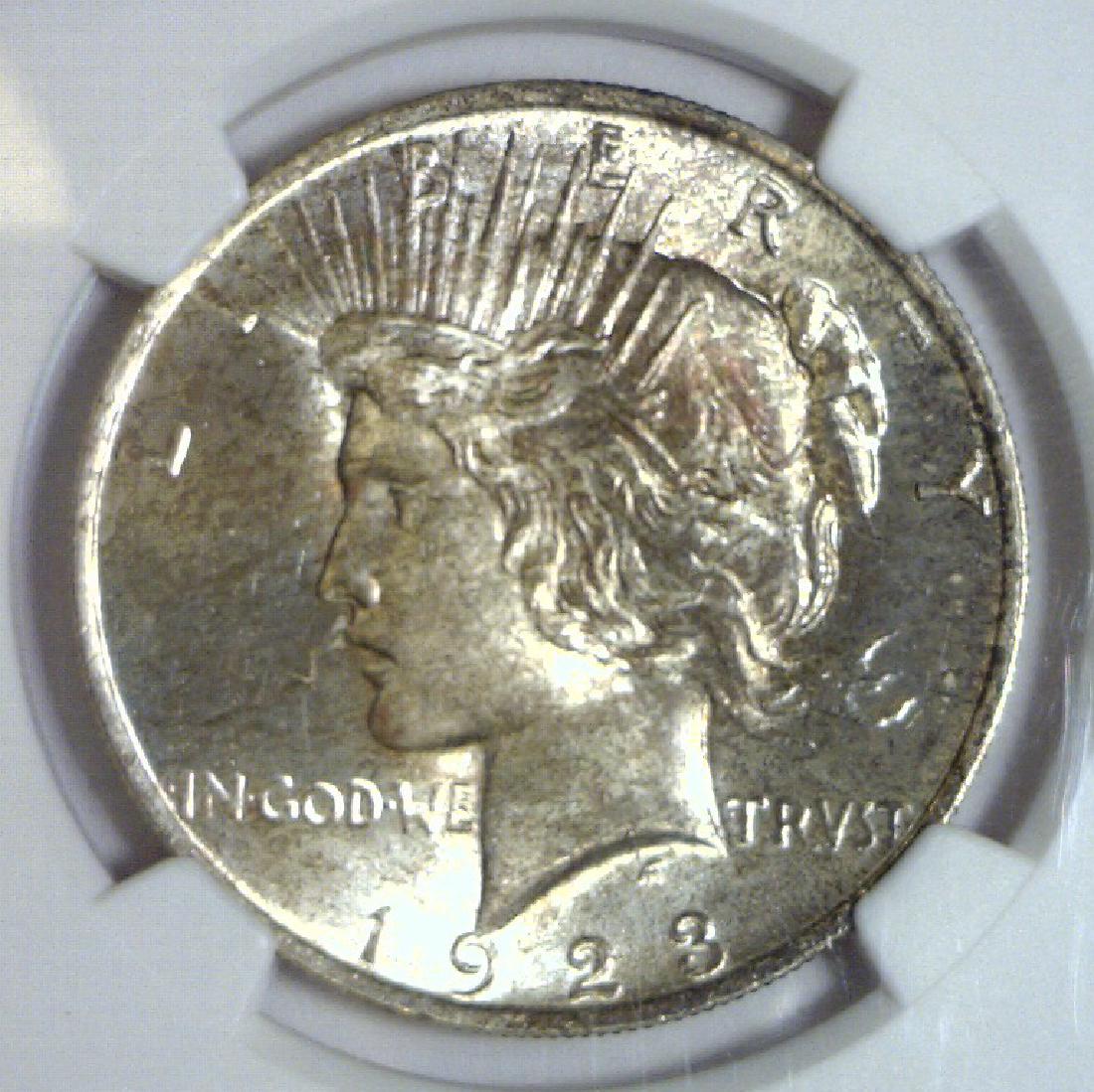 1923 Peace Silver Dollar NGC MS65 (1 of 3)