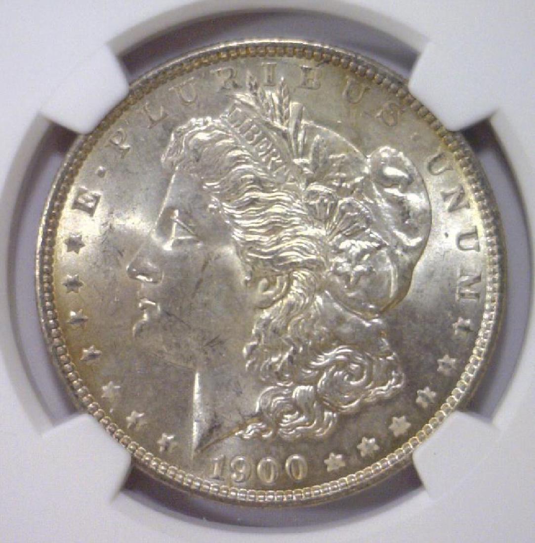 1900 Morgan Silver Dollar NGC MS63 (1 of 3)