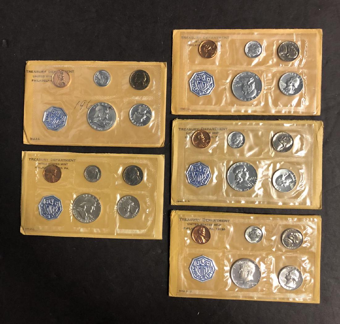 1960-1964 Silver Proof Set 5 Year Date Run (1 of 3)