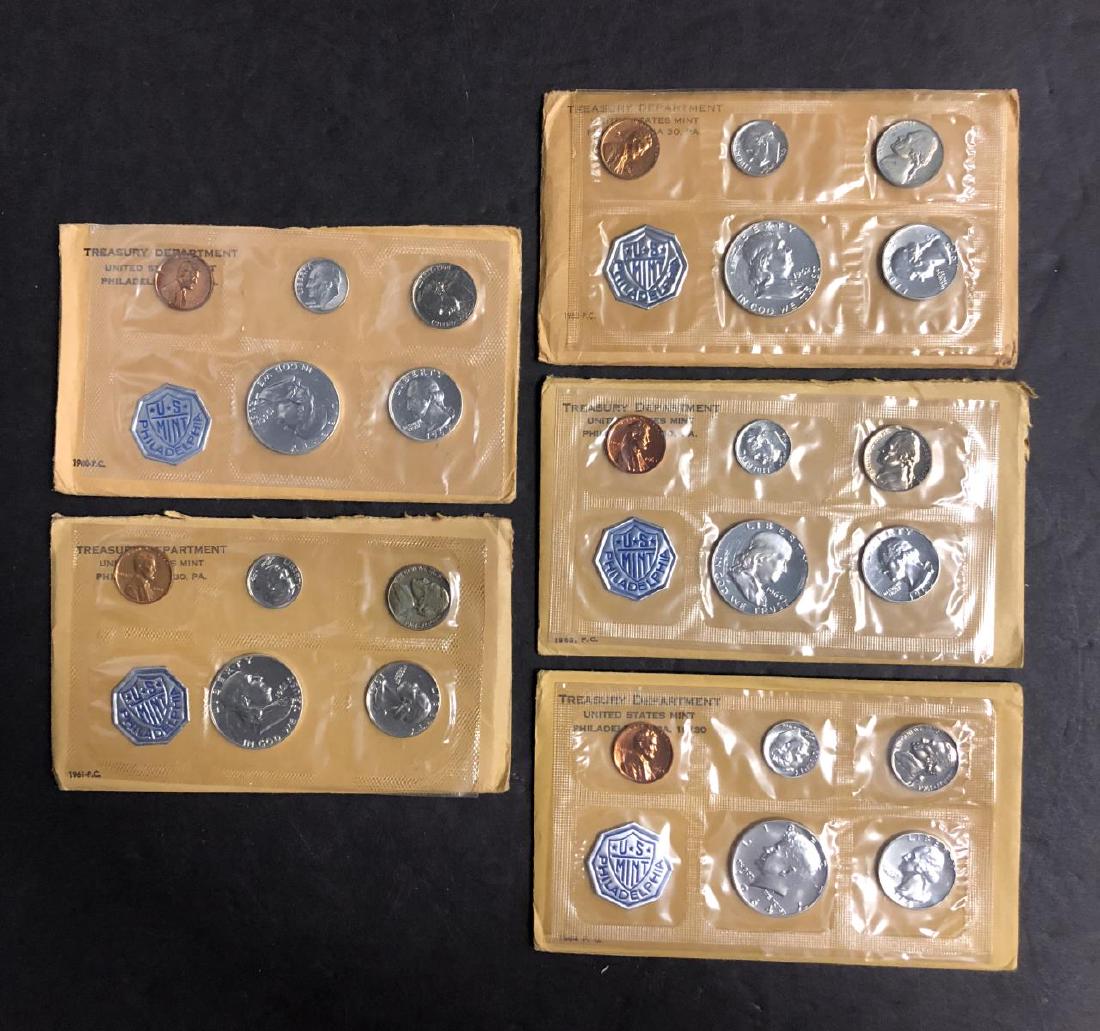1960-1964 Silver Proof Set 5 Year Date Run (1 of 3)