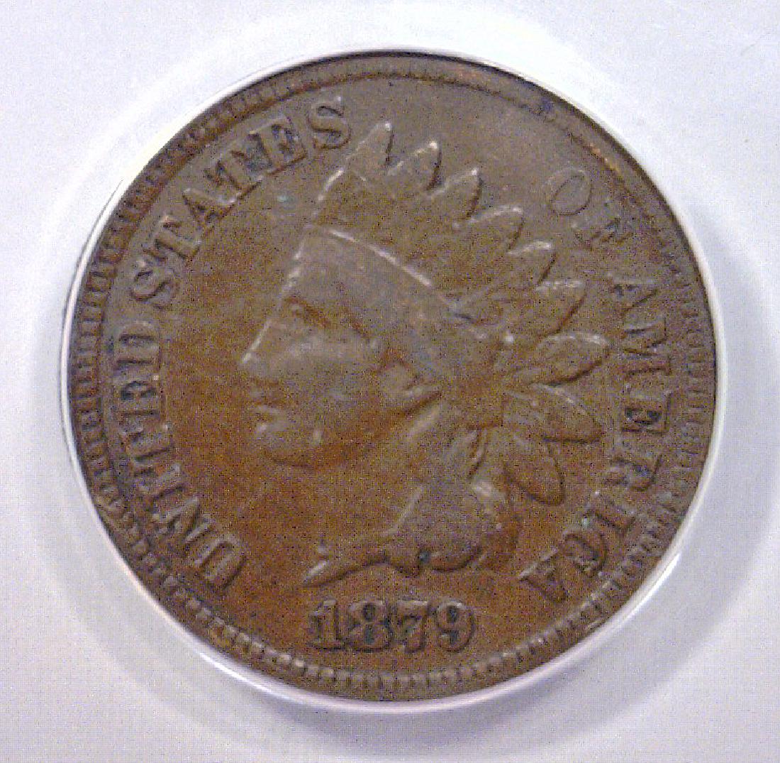 1879 Indian Head Cent ANACS VG8 (1 of 3)
