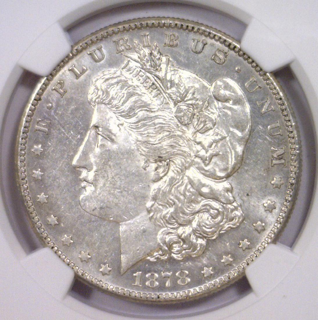 1878-S Morgan Silver Dollar NGC AU58 (1 of 3)