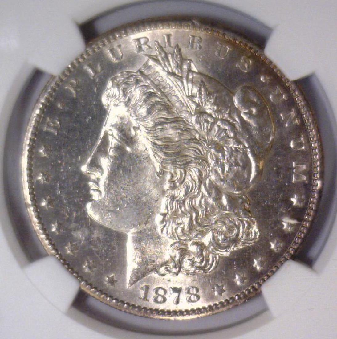 1878-S Morgan Silver Dollar NGC MS63 (1 of 3)