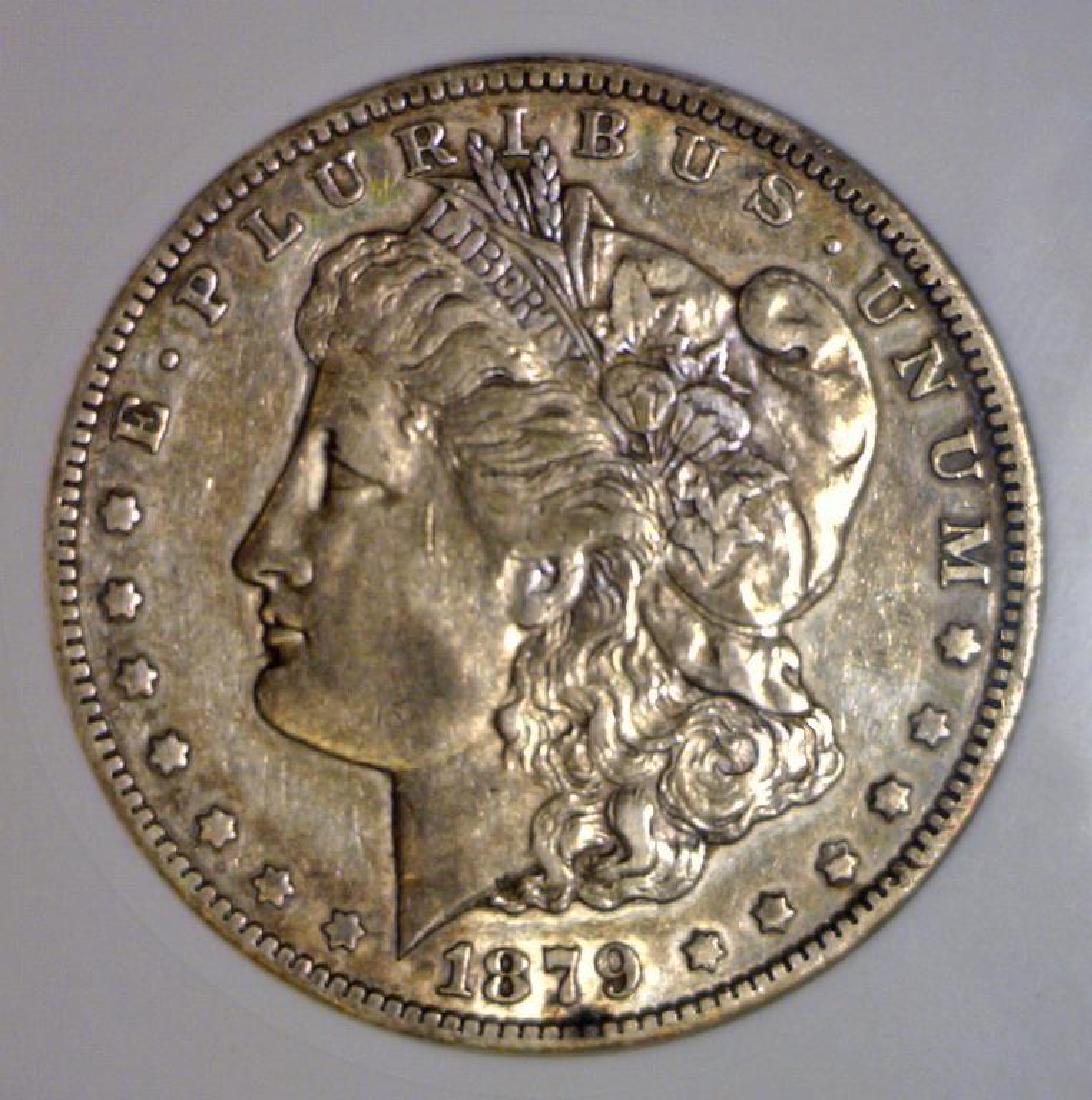 1879-CC Morgan Silver Dollar ANACS EF40 Details XF (1 of 3)
