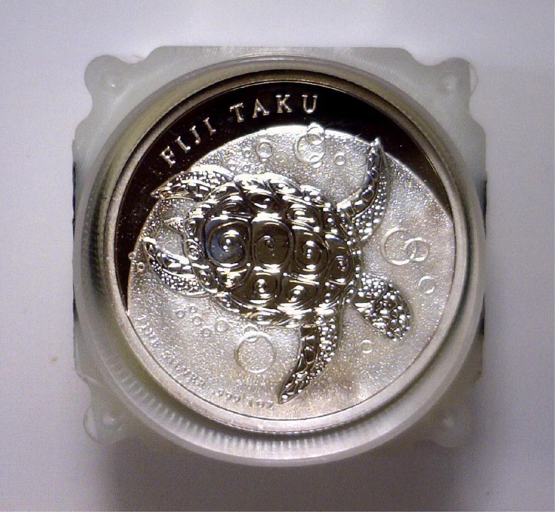 Roll of 20 $2 2012 FIJI Taku Turtle 1 oz Silver (1 of 3)