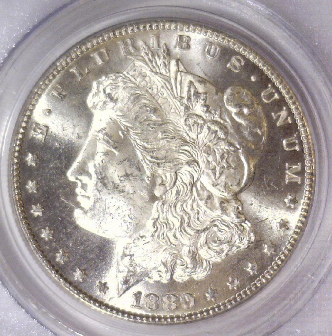 1880-S Morgan Silver Dollar PCGS MS64 (1 of 3)