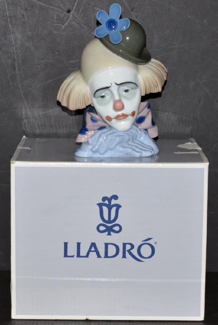 Lladro "Pensive Clown" #5130 Porcelain Figurine (1 of 8)