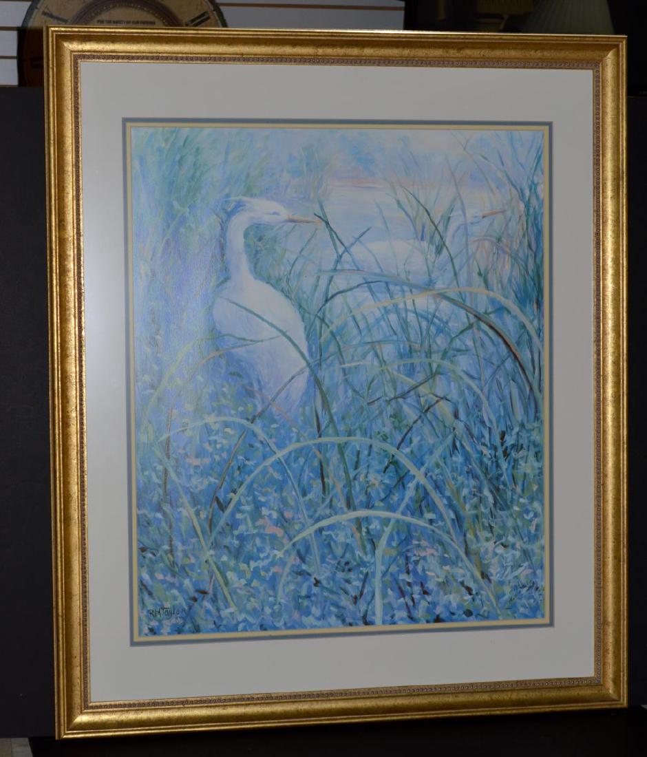 Signed "The Birds" Litho by Ruth Mueller Taylor