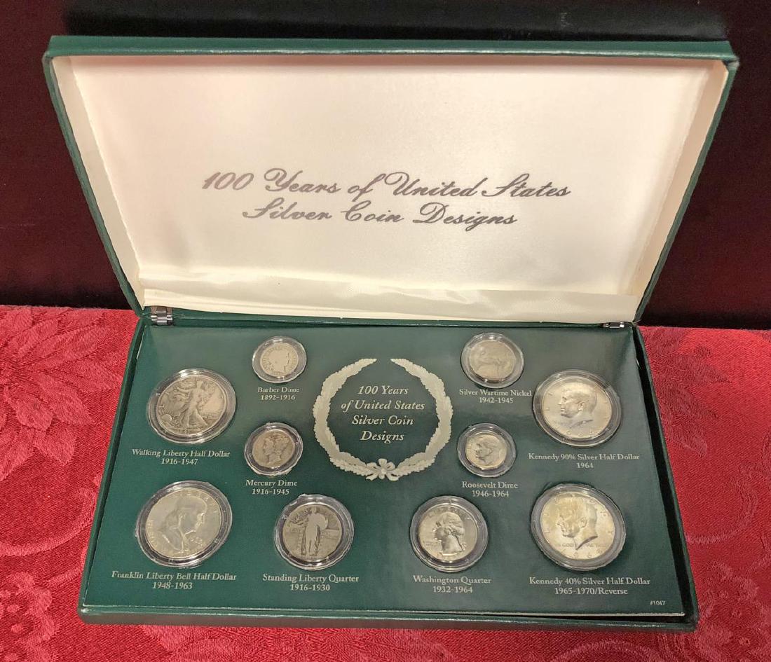 100 Years of US Silver Coins Presentation Set Jun 16, 2018