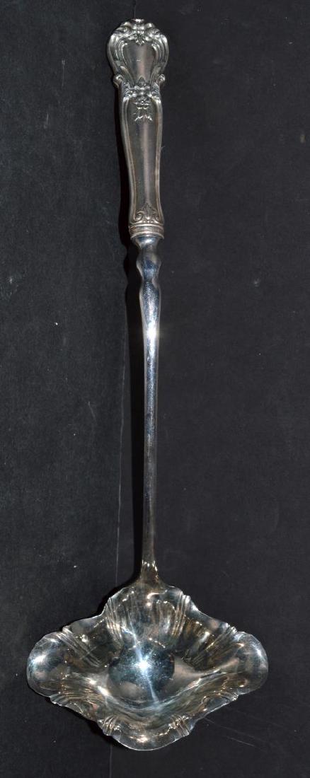 Web Sterling Silver Handle Ladle Sheffield England (1 of 7)