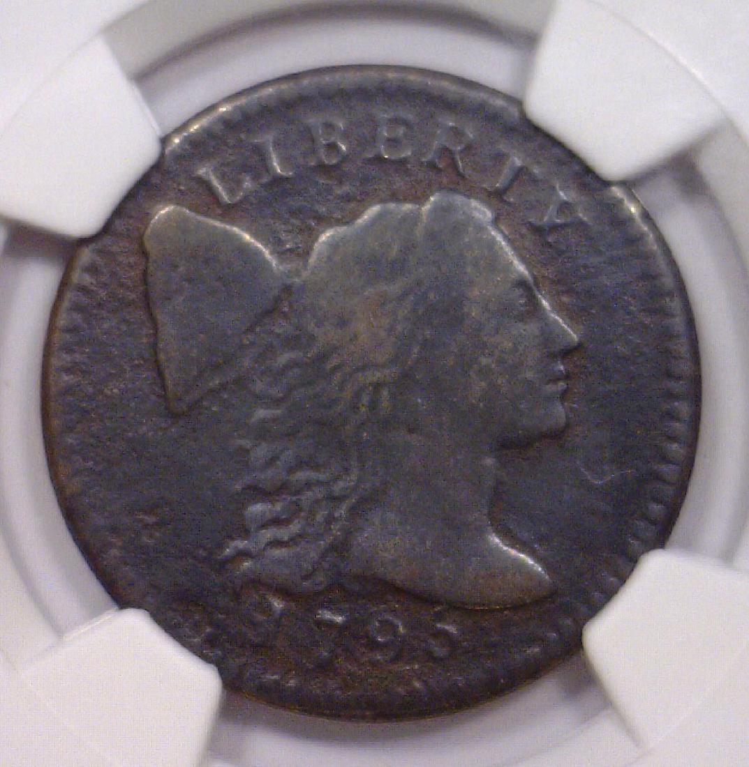 1795 Liberty Cap Large Cent NGC Fine F details cor (1 of 3)
