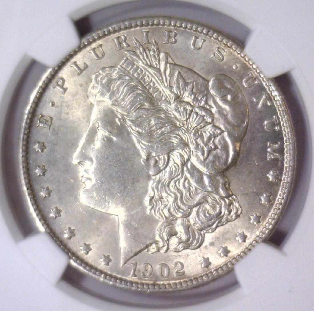 1902-O Morgan Silver Dollar NGC MS61 (1 of 3)