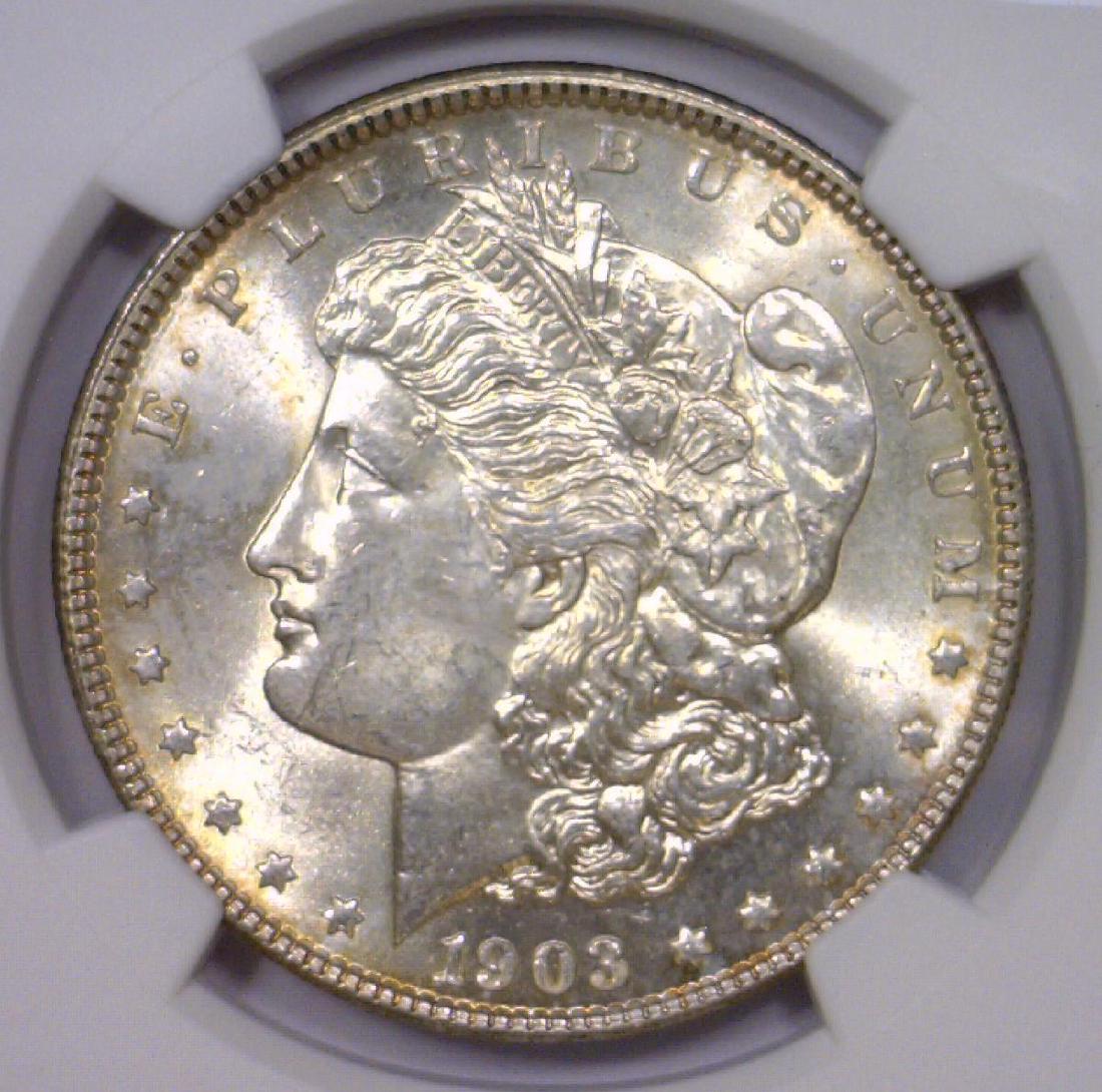 1903 Morgan Silver Dollar NGC MS64 (1 of 3)