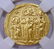 Heraclius BYZANTINE 632 AD Gold AV Solidus NGC AU - 2