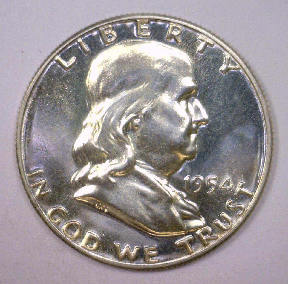 1954 Franklin Silver Half Proof Prf (1 of 2)