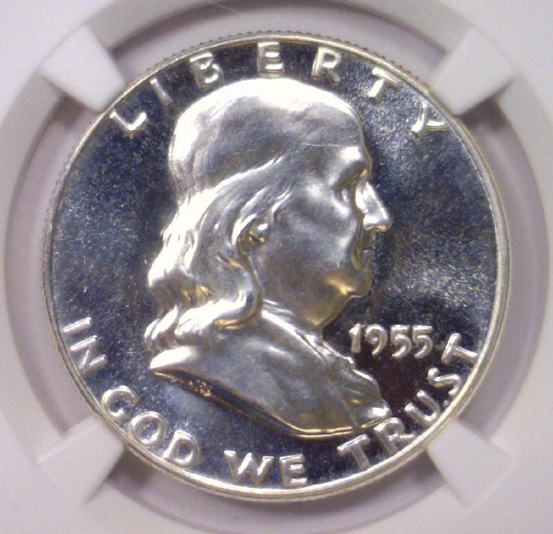 1955 Franklin Silver Proof Half NGC PF67 (1 of 3)