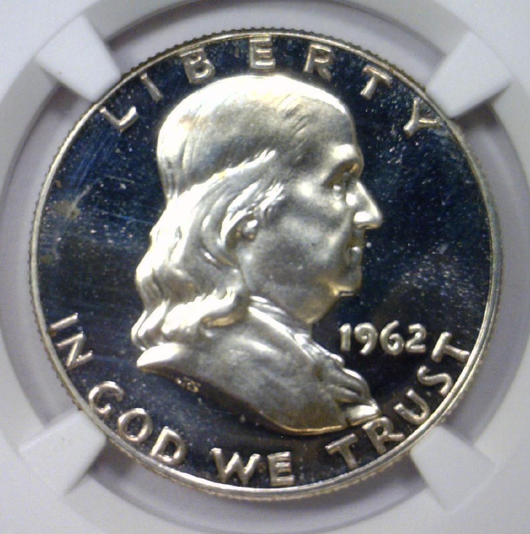 1962 Franklin Silver Proof Half NGC PF65 CAMEO (1 of 3)