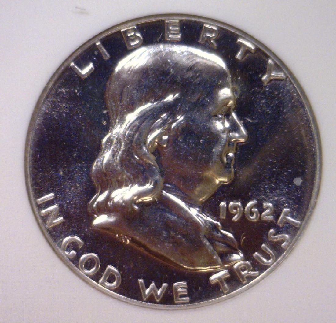 1962 Franklin Silver Half Proof NGC PF66 (1 of 3)