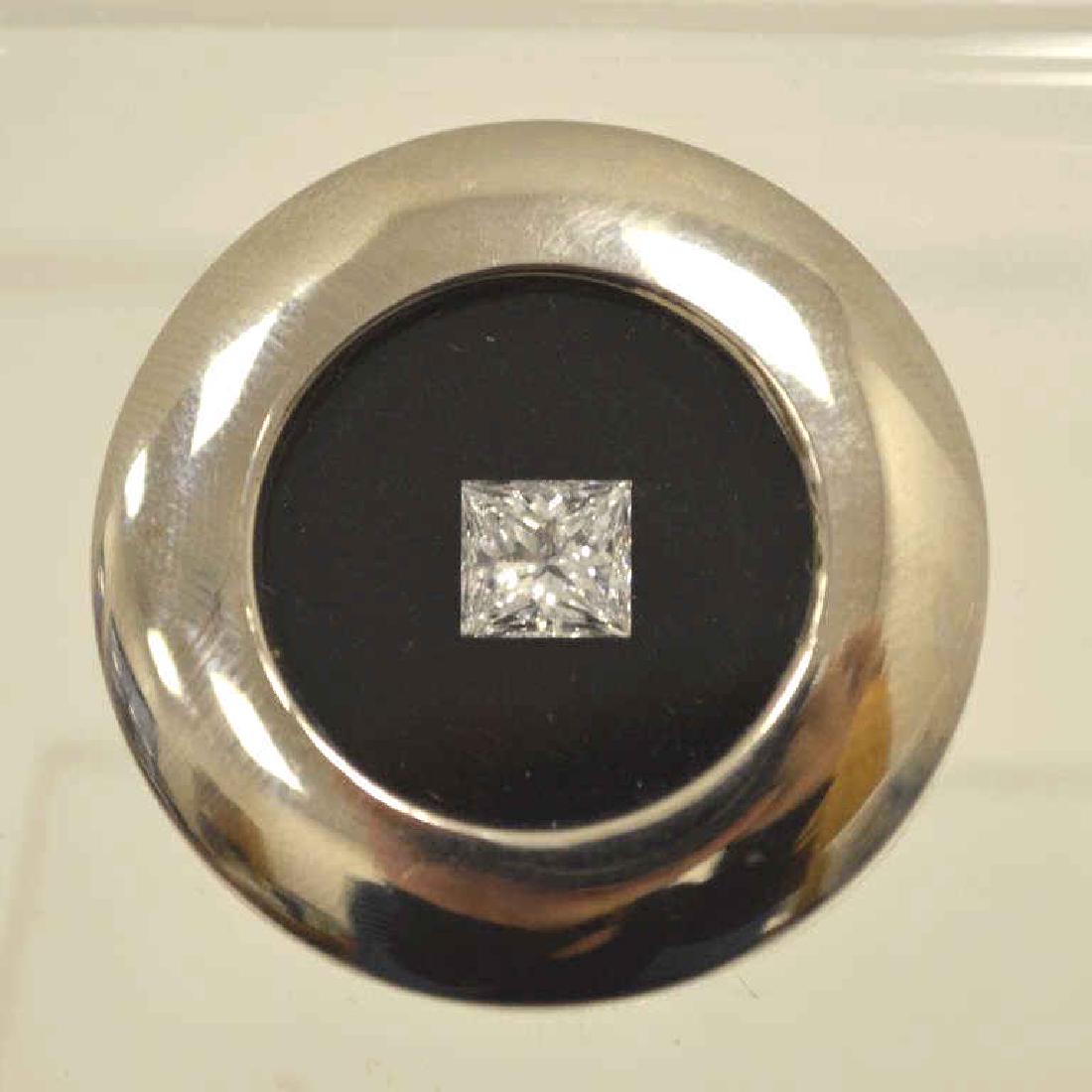 Loose 1.04ct princess cut diamond D/VS1, GIA (1 of 4)