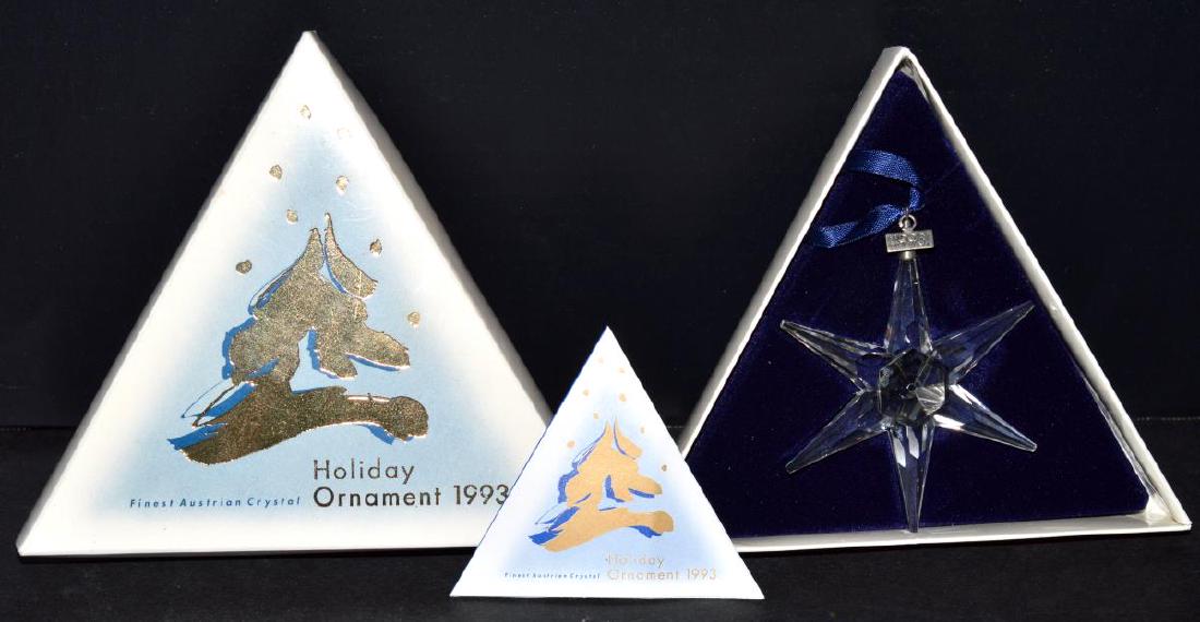 1993 Swarovski Crystal Holiday Snowflake Ornament (1 of 3)