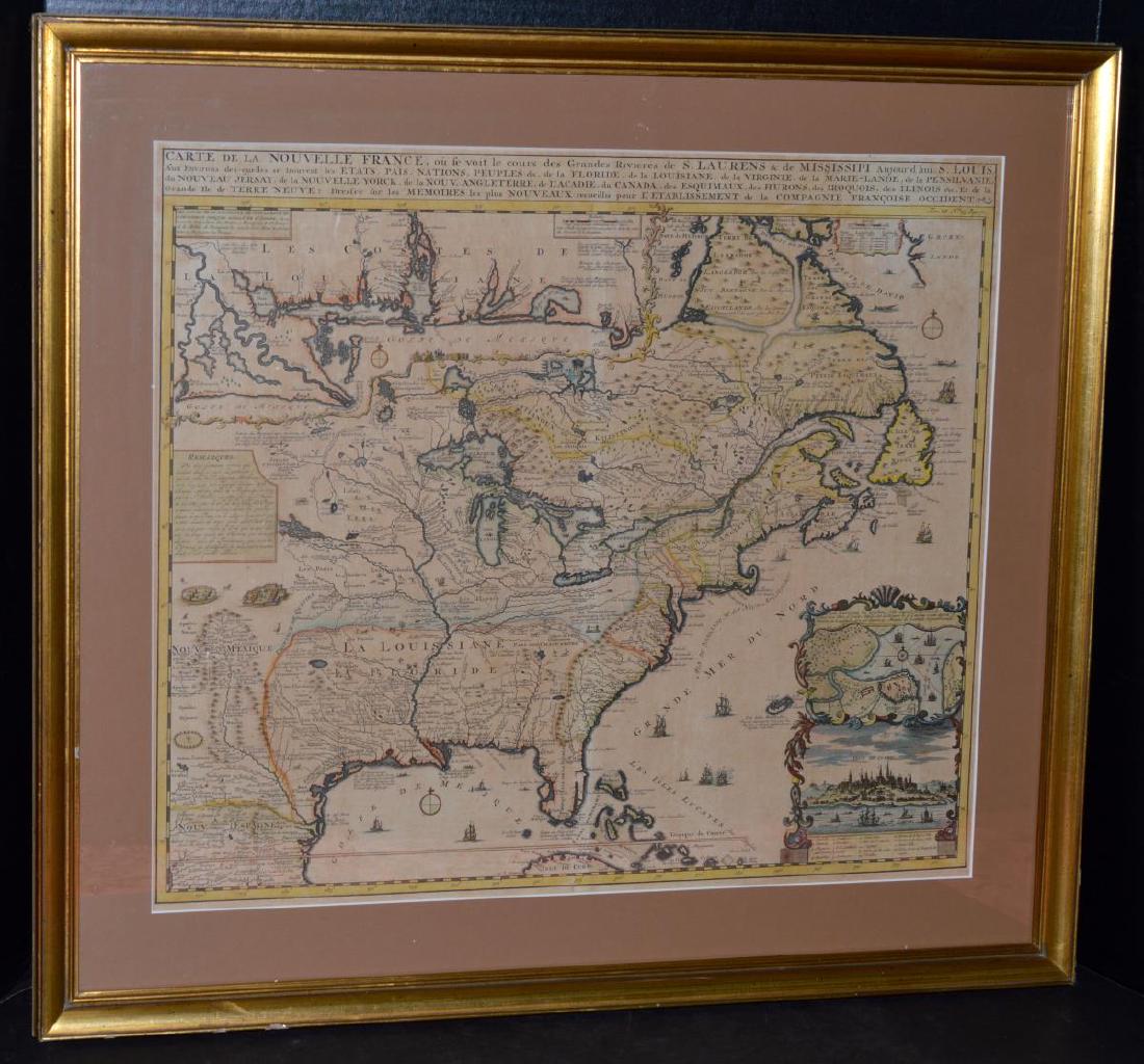 Carte De La Nouvelle France (Map of New France) (1 of 6)