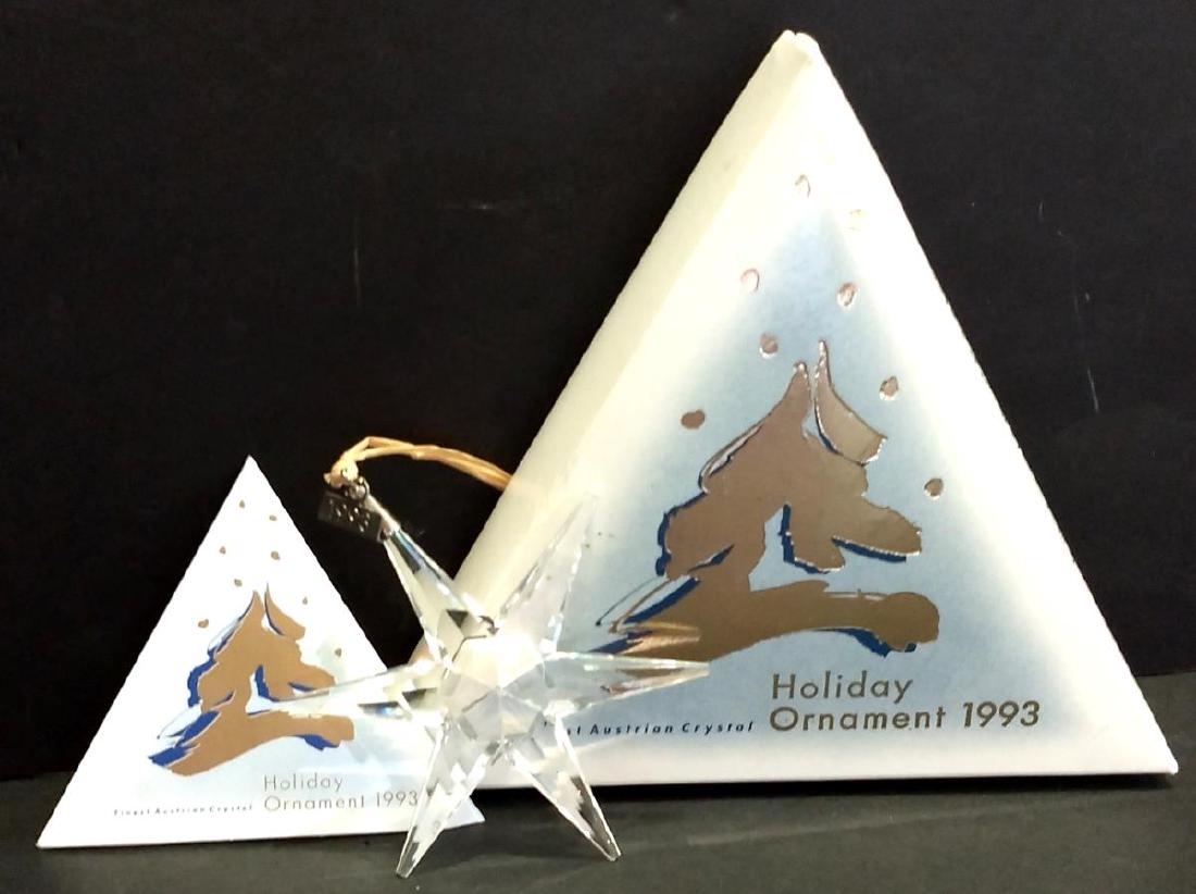 1993 Swarovski Crystal Holiday Snowflake Ornament (1 of 3)