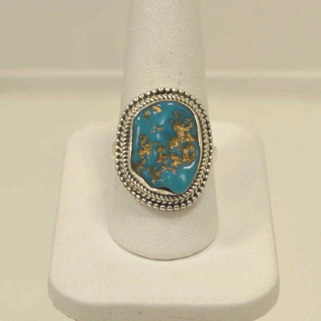 Sterling Silver Turquoise Ring (1 of 5)