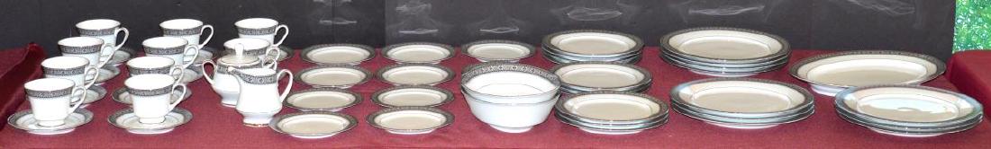 55 Pieces of Noritake Japan #2216 Segovia China (1 of 5)