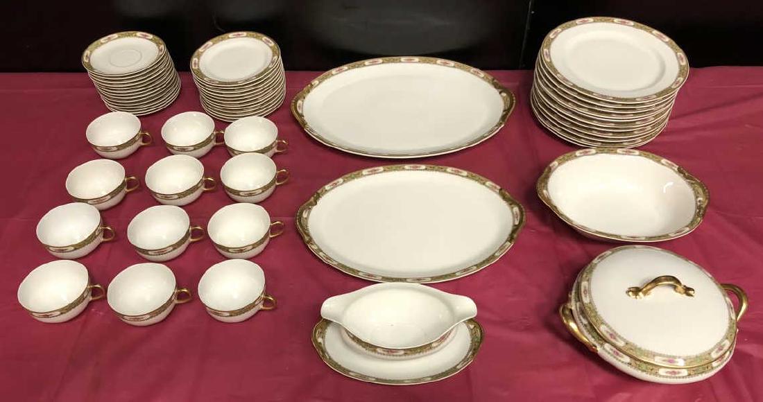 54 Pieces Vignaud "VIG7" Limoges France China Set (1 of 10)