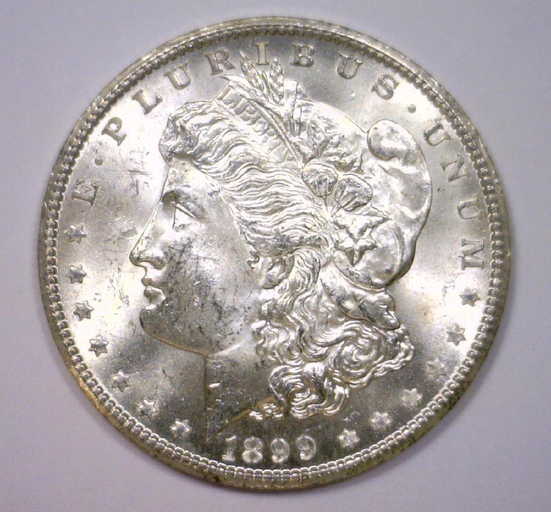 1899-O Morgan Silver Dollar BU (1 of 2)