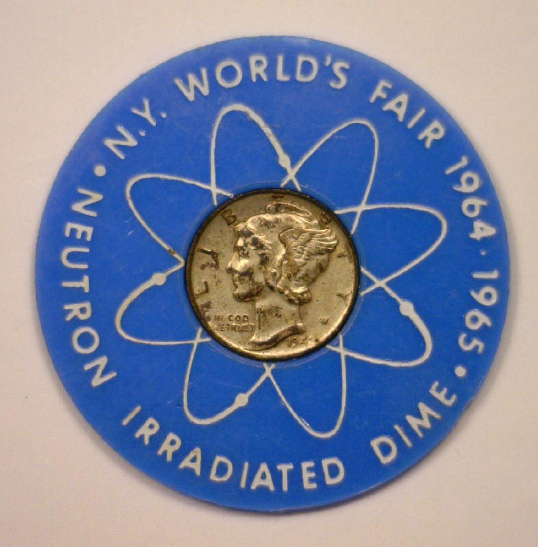 1942 Mercury Dime Neutron Irradiated Encased (1 of 2)