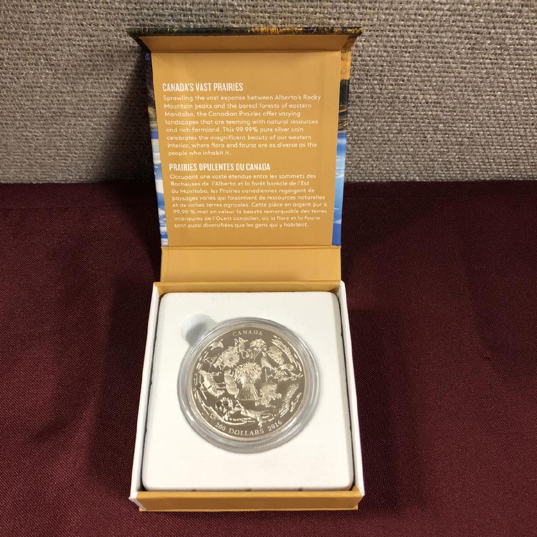 2016 Silver $200 Vast Prairies Canada Proof (1 of 3)