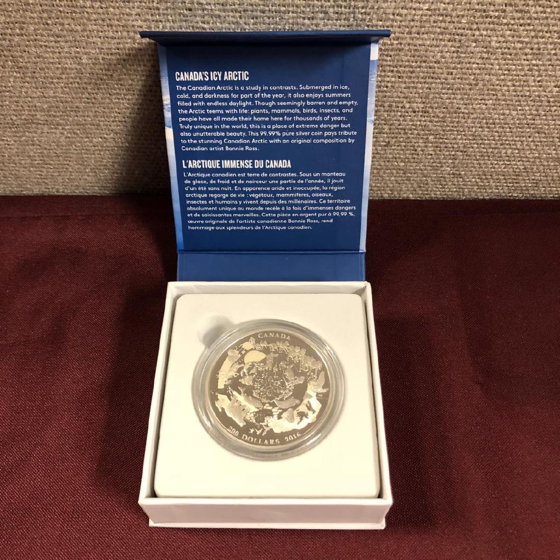 2016 Silver $200 Icy Arctic Canada Proof (1 of 3)