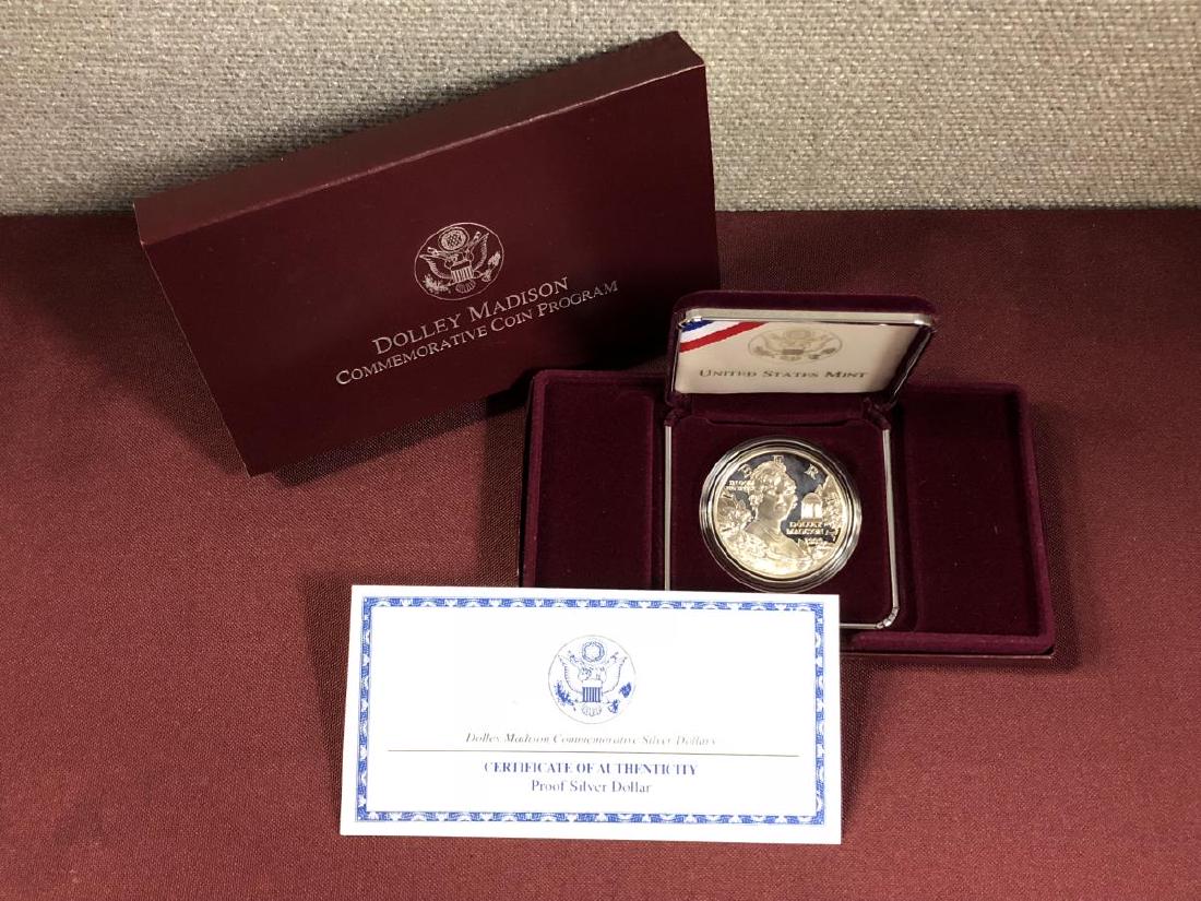 1999 Dolley Madison Commemorative Proof Silver $1 (1 of 4)