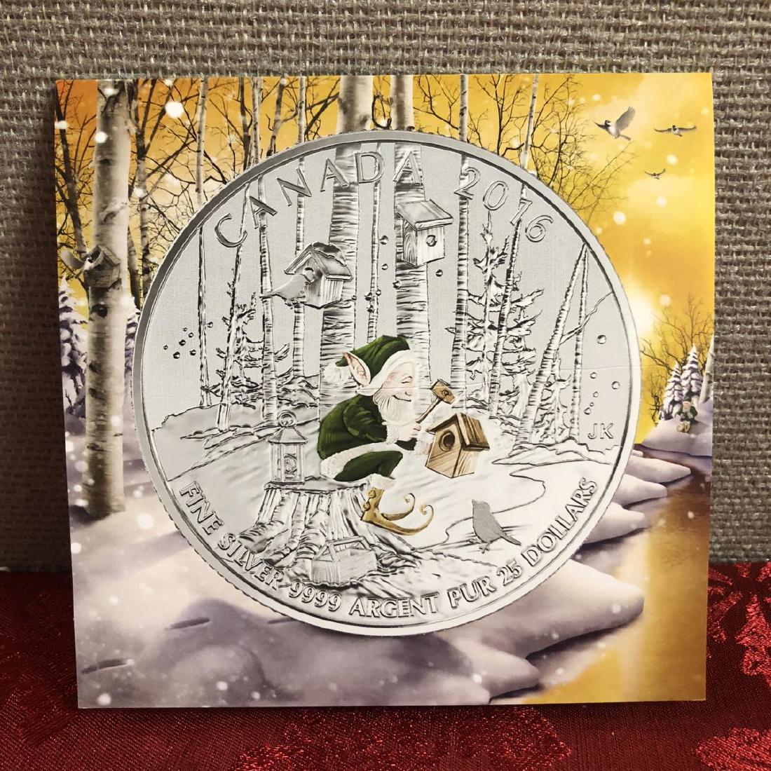 2016 Silver $25 Canada Forest Elf Specimen Finish (1 of 2)